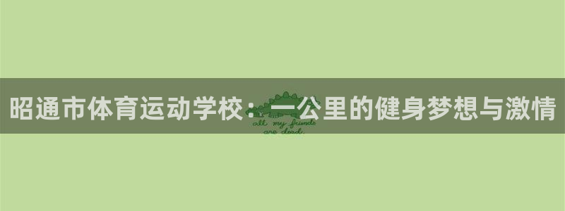  欧亿账号注册：昭通市体育运动学校：一公里的健身梦想与激情